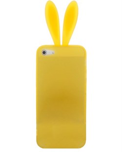 Чехол Rabito Yellow без хвостика для iPhone 4/4s