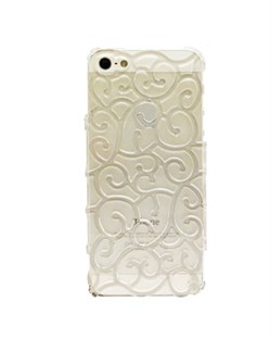 Чехол Сlear Vines Flower Case для iPhone 5