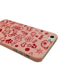 Чехол Fashion Little Witch Series Pink для iPhone 5