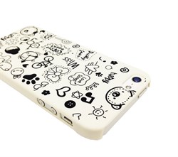 Чехол Fashion Little Witch Series White для iPhone 5