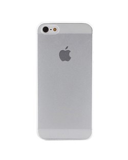 Чехол Разноцветный Прозрачный Матовый Ультратонкий для iPhone 5, Твердый