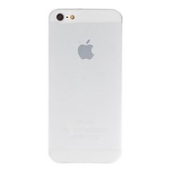 Чехол Разноцветный Прозрачный Матовый Ультратонкий для iPhone 5, Мягкий