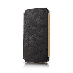 Чехол-книжка Gissar Flora Black для iPhone 5