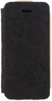 Чехол-книжка Gissar Flora Black для iPhone 5