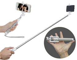 Компактный монопод для селфи Dispho с кнопкой - фото 5164