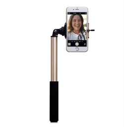 МОНОПОД ДЛЯ СЕЛФИ MOMAX. МОНОПОД ДЛЯ ТЕЛЕФОНА IPHONE 4/5/5S/6, SAMSUNG ИЛИ ANDROID С BLUETOOTH КНОПКОЙ KMS1