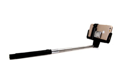 Монопод палка для селфи Wireless Mobile Phone для селфи iPhone, iPod со встроенной Bluetooth кнопкой и зеркалом