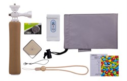 КОМПАКТНЫЙ МОНОПОД ДЛЯ СЕЛФИ MOMAX KMS2. МОНОПОД ДЛЯ ТЕЛЕФОНА IPHONE 4/5/5S/6, SAMSUNG ИЛИ ANDROID С BLUETOOTH КНОПКОЙ