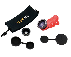 Универсальный объектив Funipica 3 в 1: Fisheye, Wide, Macro - фото 5469