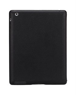 Чехол книжка JisonCase Premium Studded для Apple iPad 2/3/4 (Черный)