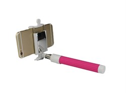 Компактный монопод для селфи с кабелем и зеркалом - фото 5579