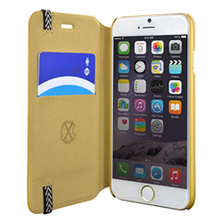 Чехол-книжка для iPhone 6/6s Christian Lacroix Paséo Collection Embossed design elastic Moleskin closing - фото 5862