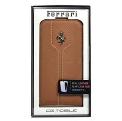Чехол-флип для iPhone 6/6s Ferrari Montecarlo - фото 5921