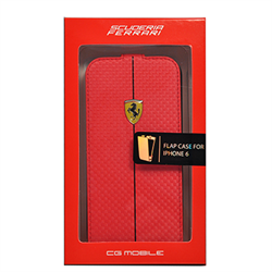 Чехол-флип для iPhone 6/6s Ferrari Formula One - фото 5926