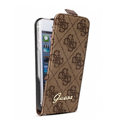 Чехол-флип для iPhone SE/5/5S Guess 4G - фото 5988