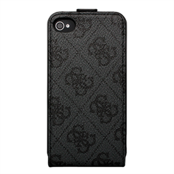 Чехол-флип для iPhone SE/5/5S Guess 4G - фото 5991