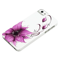 Чехол-накладка для iPhone SE/5/5S iCover Flower - фото 6112