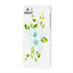 Чехол-накладка для iPhone SE/5/5S iCover Flowers SG01 - фото 6123