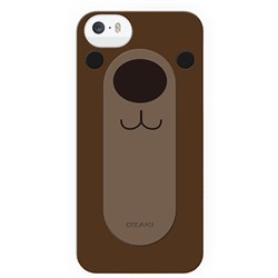 Чехол-подставка Ozaki Shout для iPhone SE/5/5S с анималистичными принтами - фото 6426