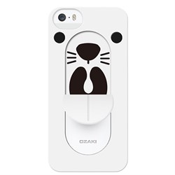 Чехол-подставка Ozaki Shout для iPhone SE/5/5S с анималистичными принтами - фото 6437