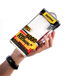 Внешний аккумулятор Kang platinum series Remax 8000мА - фото 6872