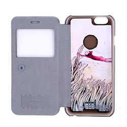 Чехол-книжка Remax Aimer Series Flowers Design для iPhone 6/6s - фото 6990