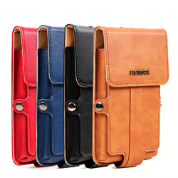 Чехол-портмоне для смартфона Remax Pedestrian Leather Case for Smart Phones (Size L) - фото 7119
