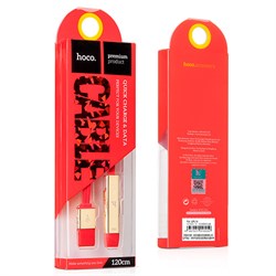 Кабель 2 в 1 Lightning/Micro USB HOCO Lipstick Series - фото 7193