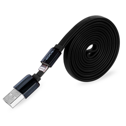 Кабель для iPhone/ iPad HOCO Lightning-USB Data Cable Colourful Flat 120cм - фото 7259