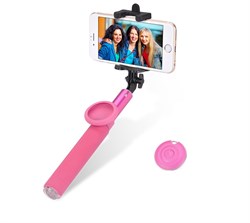 Монопод для селфи Hoco Mini CPH12 со встроенным Bluetooth - фото 7296