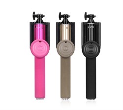 Монопод для селфи Hoco Mini CPH12 со встроенным Bluetooth - фото 7297