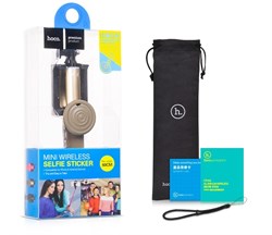 Монопод для селфи Hoco Mini CPH12 со встроенным Bluetooth - фото 7302
