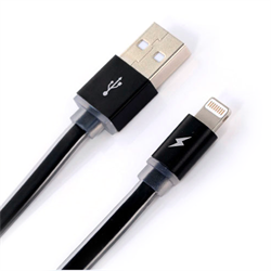 Кабель REMAX Lightning to USB гибкий 100 см  (RE-005i) - фото 7327
