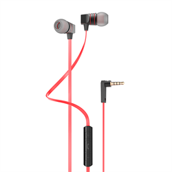 Наушники-вкладыши HOCO Wire Earphone, гарнитура + управление (без громкости) - фото 7555