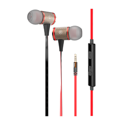 Наушники-вкладыши HOCO Wire Earphone, гарнитура+управление - фото 7558