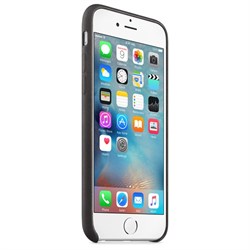 Оригинальный кожаный чехол-накладка Apple для iPhone 6/6s цвет «коричневый» (MKXR2ZM/A) - фото 7854