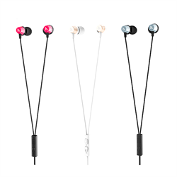 Наушники-вкладыши HOCO Wire Earphone, гарнитура+управление без громкости - фото 7944