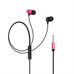 Наушники-вкладыши HOCO Wire Earphone, гарнитура+управление без громкости - фото 7946