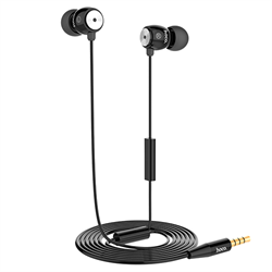 Наушники-вкладыши HOCO Wire Headphone, гарнитура + управление - фото 8068