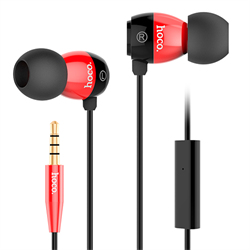 Наушники-вкладыши HOCO Wire Headphone, гарнитура + управление - фото 8070