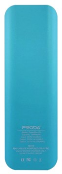 Внешний аккумулятор PRODA Jane PowerBox Power Bank V6i Series 10000мА, USB1-1A/ USB2-2.1A - фото 8191