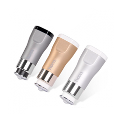 Автомобильный адаптер питания HOCO UC201  3.4А  2USB  - фото 8261