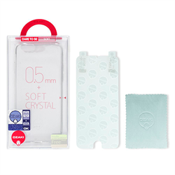 Чехол-накладка Ozaki O!coat Soft Crystal для iPhone 6/6S - фото 8696