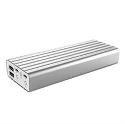 Внешний аккумулятор REMAX Vanguard series 20000мА, 2USB - 1A/2.1A  - фото 9063