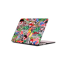 Защитная накладка BTA Workshop Sticker Bomb для Apple MacBook Air 11 - фото 9154