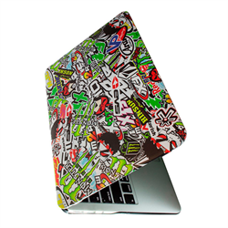 Защитная накладка BTA Workshop Sticker Bomb для Apple MacBook Air 11 - фото 9156