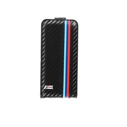 Чехол-флип BMW для iPhone 5C M-Collection Flip Carbon effect - фото 9219