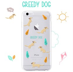 Чехол-накладка 8thDays Pet Town Series 0.7 mm для Iphone 6/6s - фото 9249