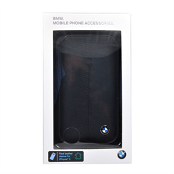 Чехол-карман BMW для iPhone SE/5/5s Signature Sleeve с язычком, нат. кожа - фото 9330