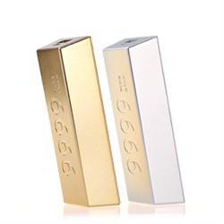 Внешний аккумулятор Gold Bar power bank Remax 6600мА - фото 9448